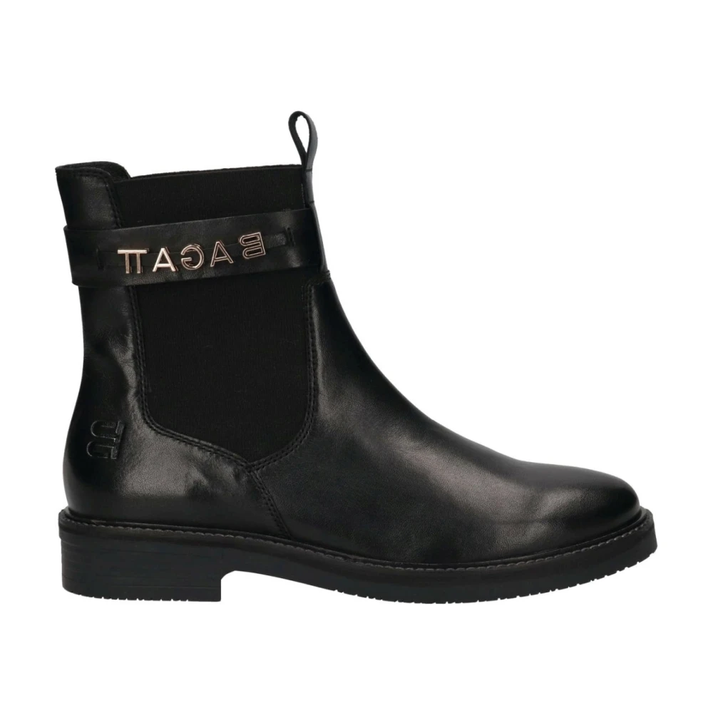 Bagatt Women's Black Ankle Boots For