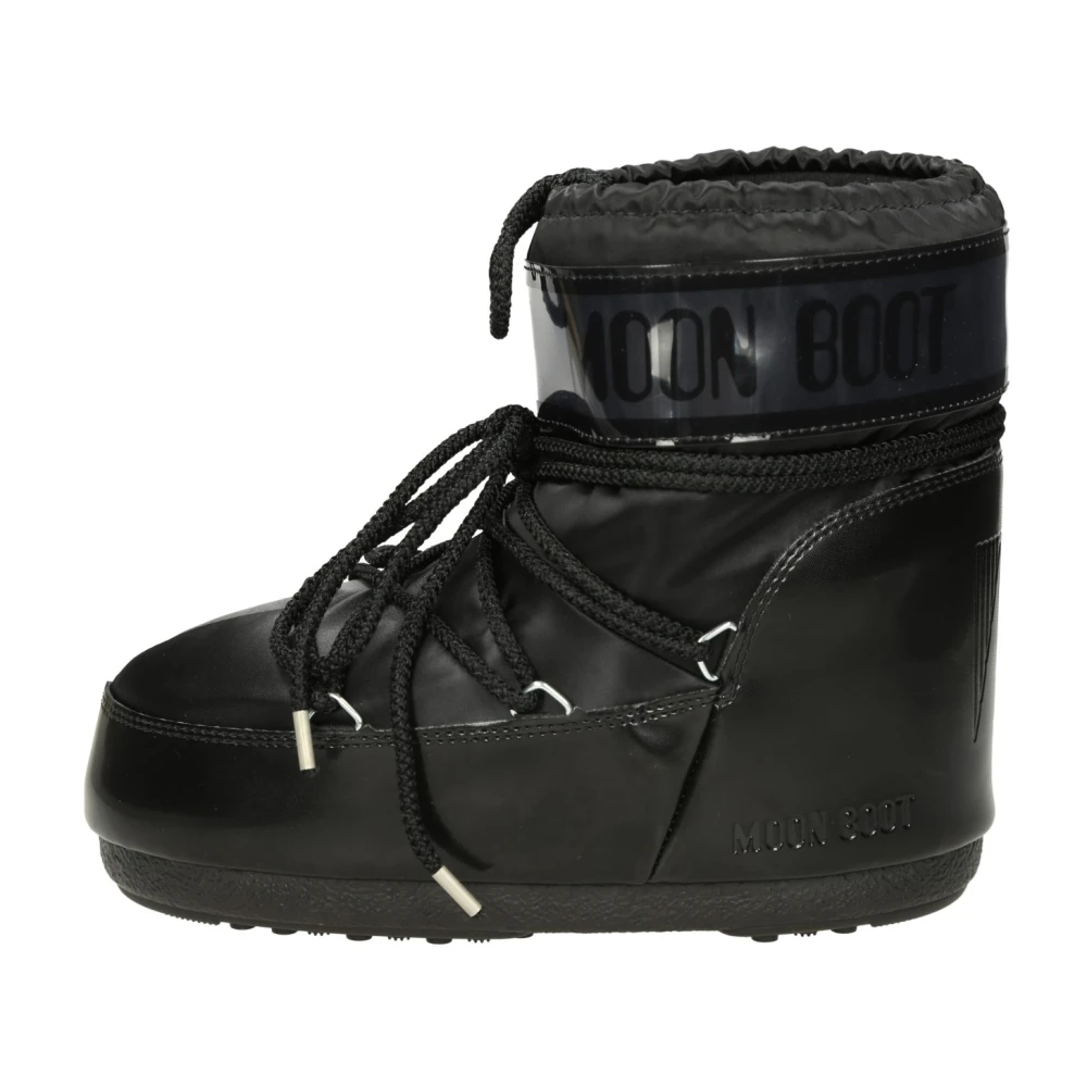 Moon Boot Women's Black Skiing & Snowboarding, 9 Uk, Icon Low Glance