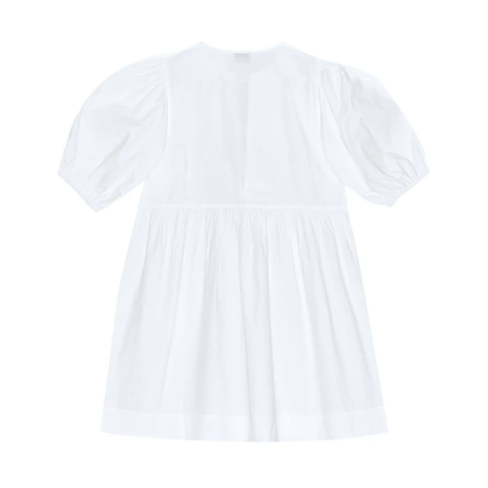 Ganni Short Dresses White Dames
