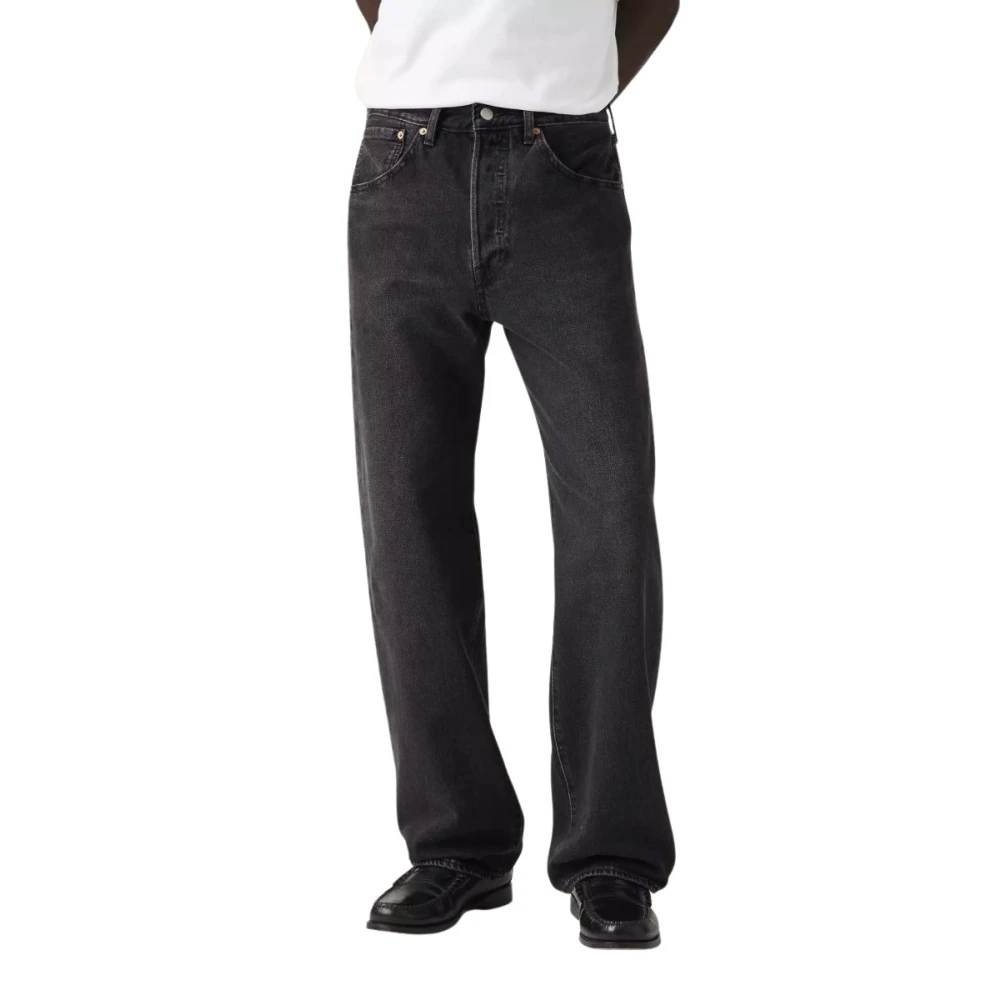 Levi's Men's Black 501 Loose Big Wheels Jeans