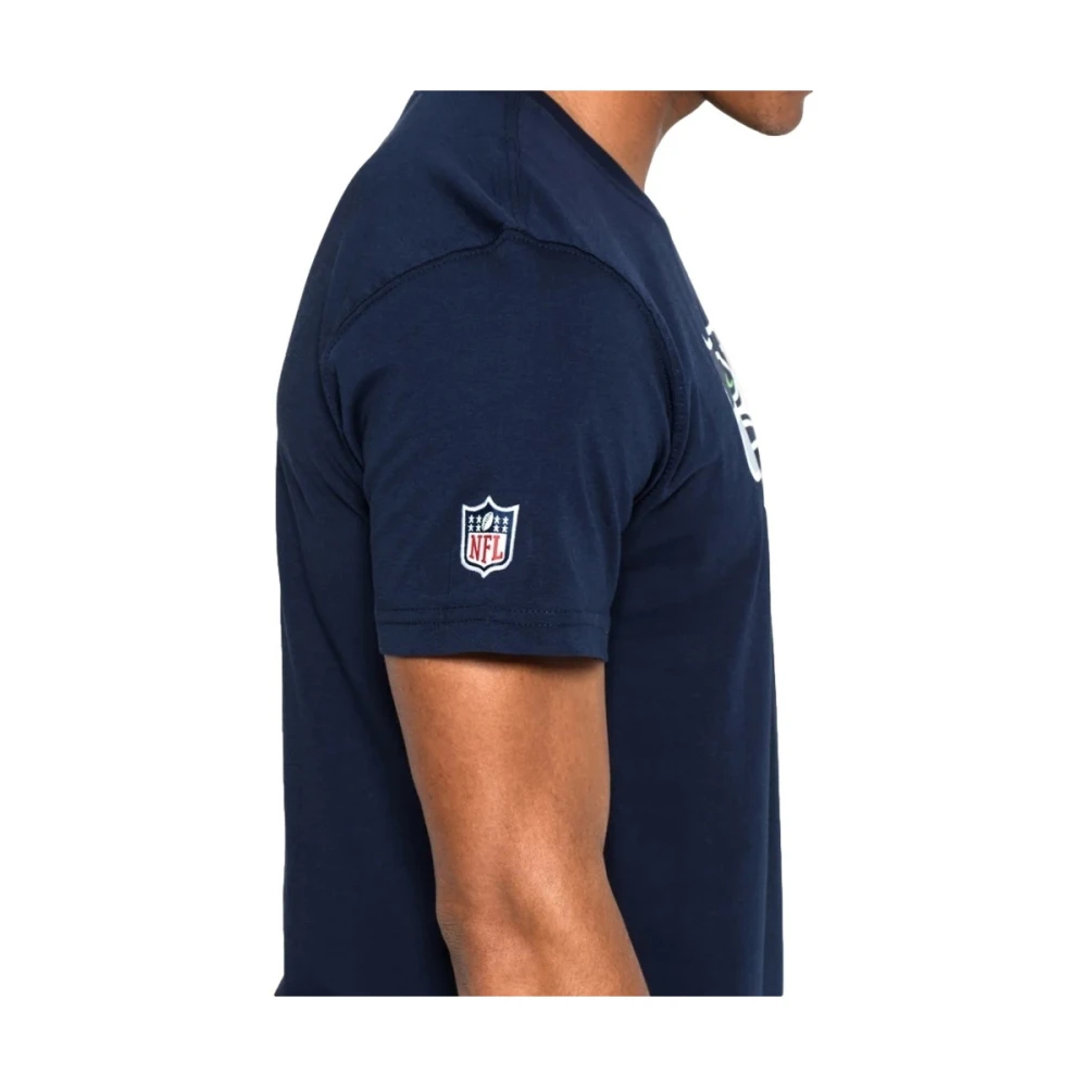 new era Seattle Seahawks Logo Tee Zwart Blue Heren