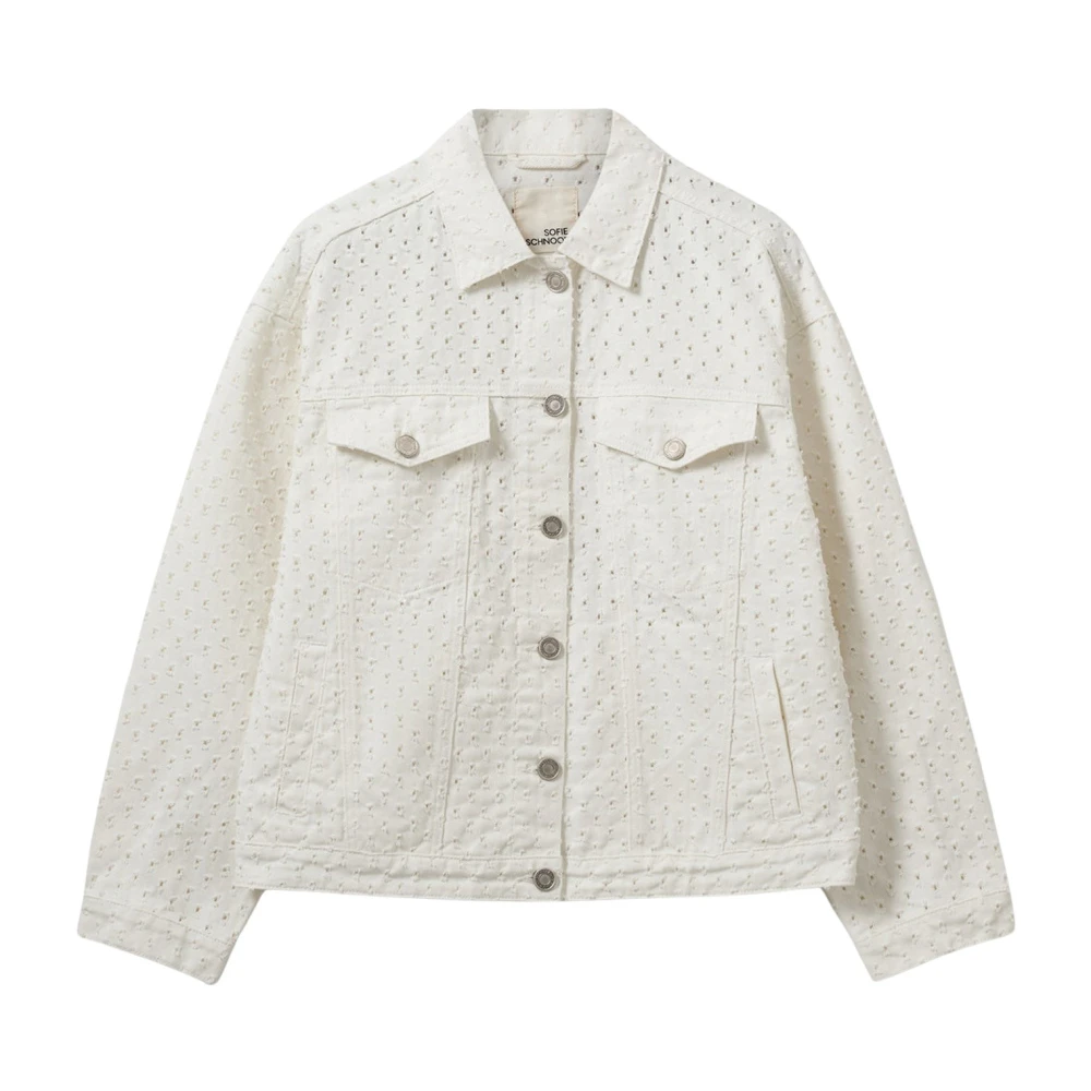 Sofie Schnoor White Denim Jacket - Female - Denim Jackets - Xs - Jackets