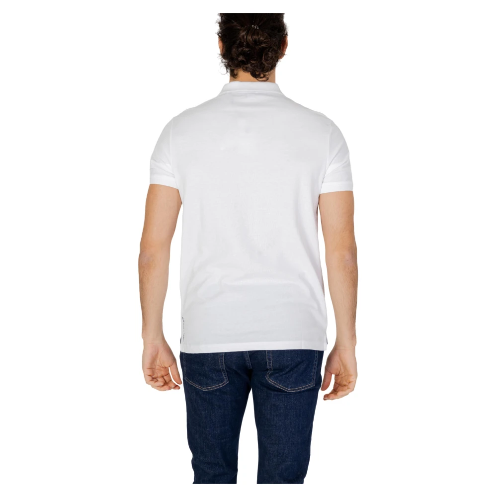 U.s. Polo Assn. Polo Shirt Korte Mouw Lente Zomer Collectie White Heren