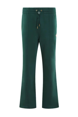 Grön Patch Open Hem Jogger