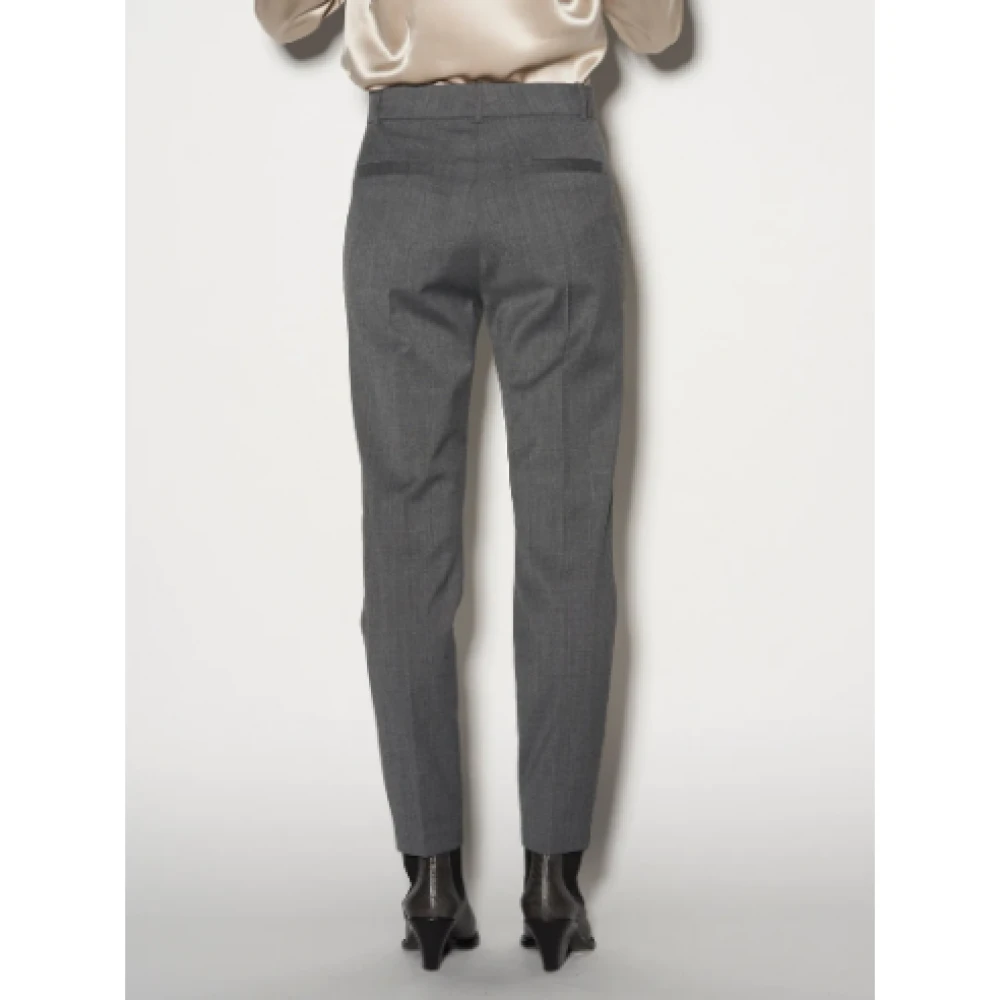 Barbara Bui Elegante op maat gemaakte broek met gestructureerde val Gray Dames
