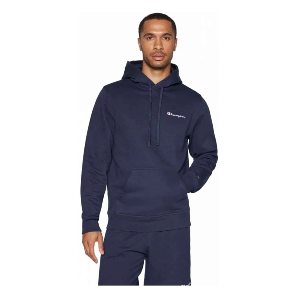 Champion Hoodie Blue Heren
