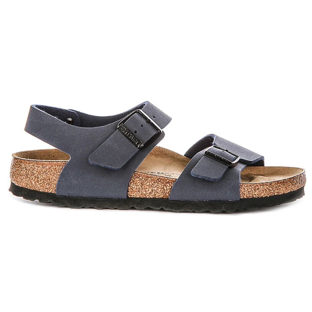 Birkenstock Boys Blue New York Narrow Fit - Kids Sandals - 38 Eu - Kids