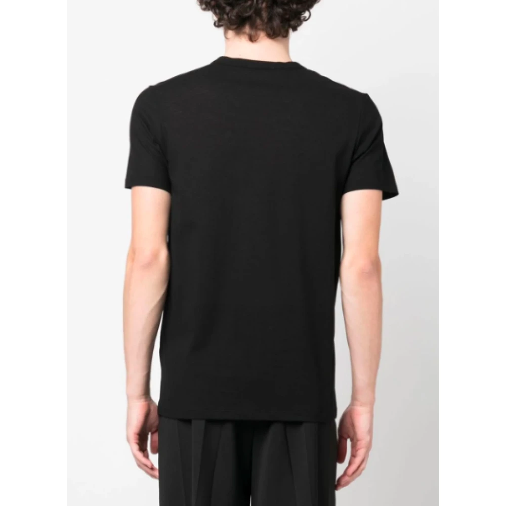 Jil Sander Zwarte Korte Mouw T-Shirt Black Heren