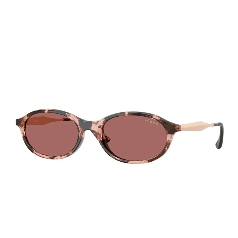 Vogue Unisex Pink Sunglasses, 52 Mm, Bold Oval Sunglasses