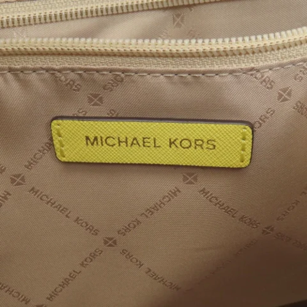 Michael Kors Pre-owned Leather totes Yellow Dames