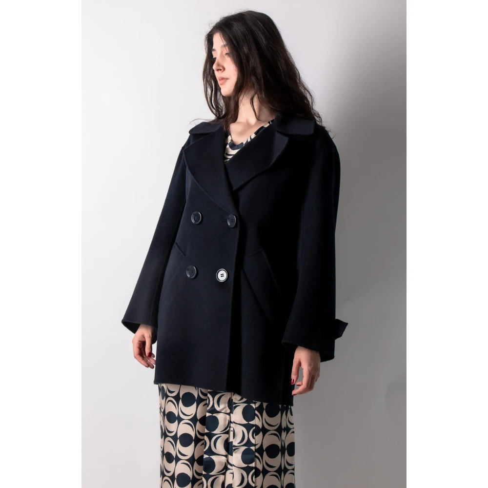 Max Mara Stijlvolle Blazers voor Vrouwen Blue Dames