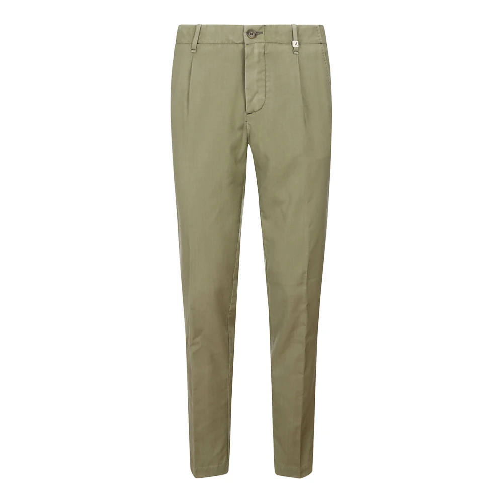 Myths Men's Green Trousers Micro Pinces Wool