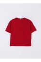 t-shirt-col-rond-rouge-pour-enfants