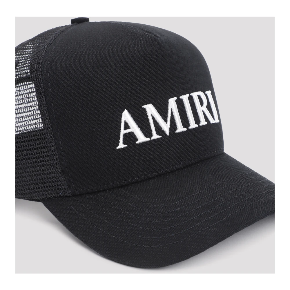 Amiri Core Logo Trucker Cap Black Heren