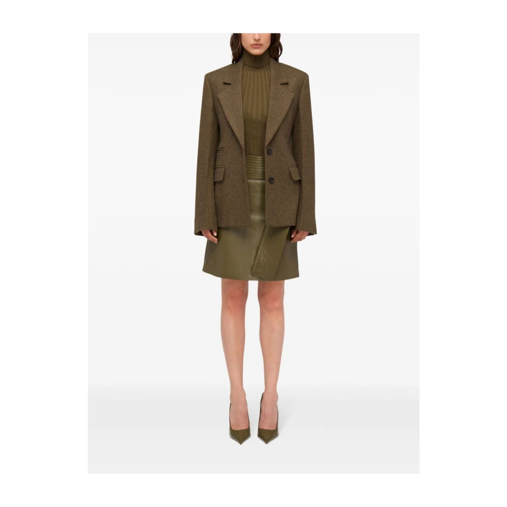 Salvatore Ferragamo Stijlvolle Jassen Collectie Gray Dames