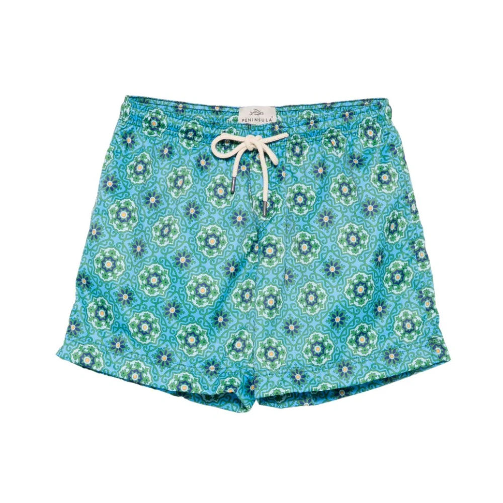 Peninsula Men's Multicolor Beachwear - Beachwear - S - Swimwear
