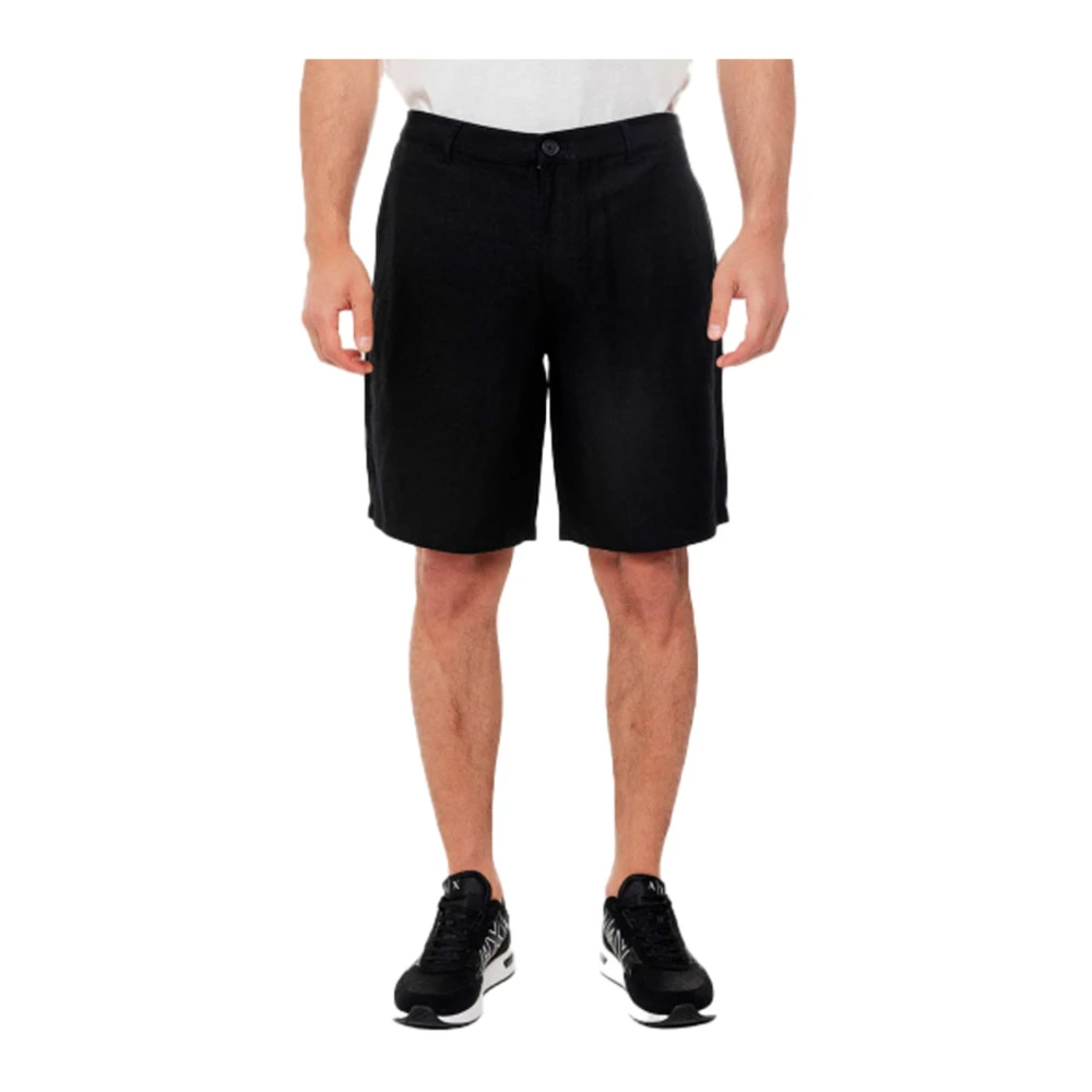 Armani Exchange Herren Schwarz Shorts, K, W33größe: