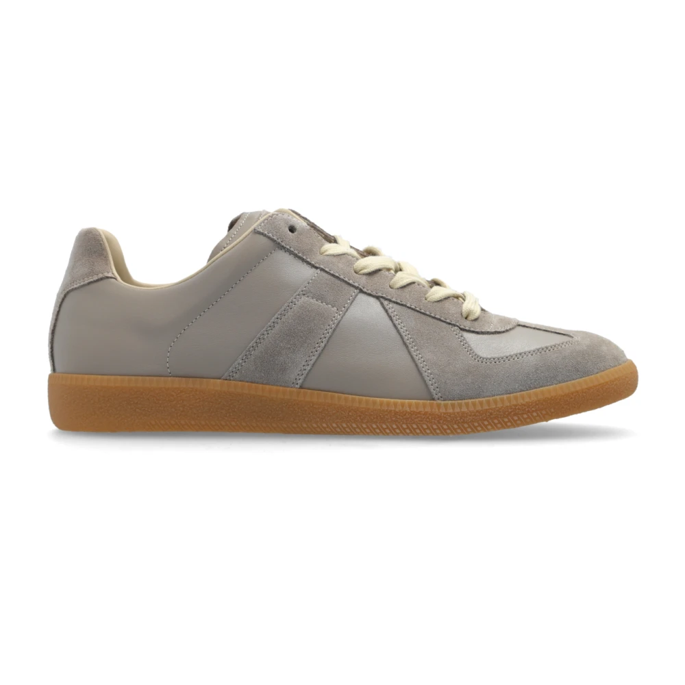 Maison Margiela Men's Gray Sneakers, 6 Uk, Trainers Replica