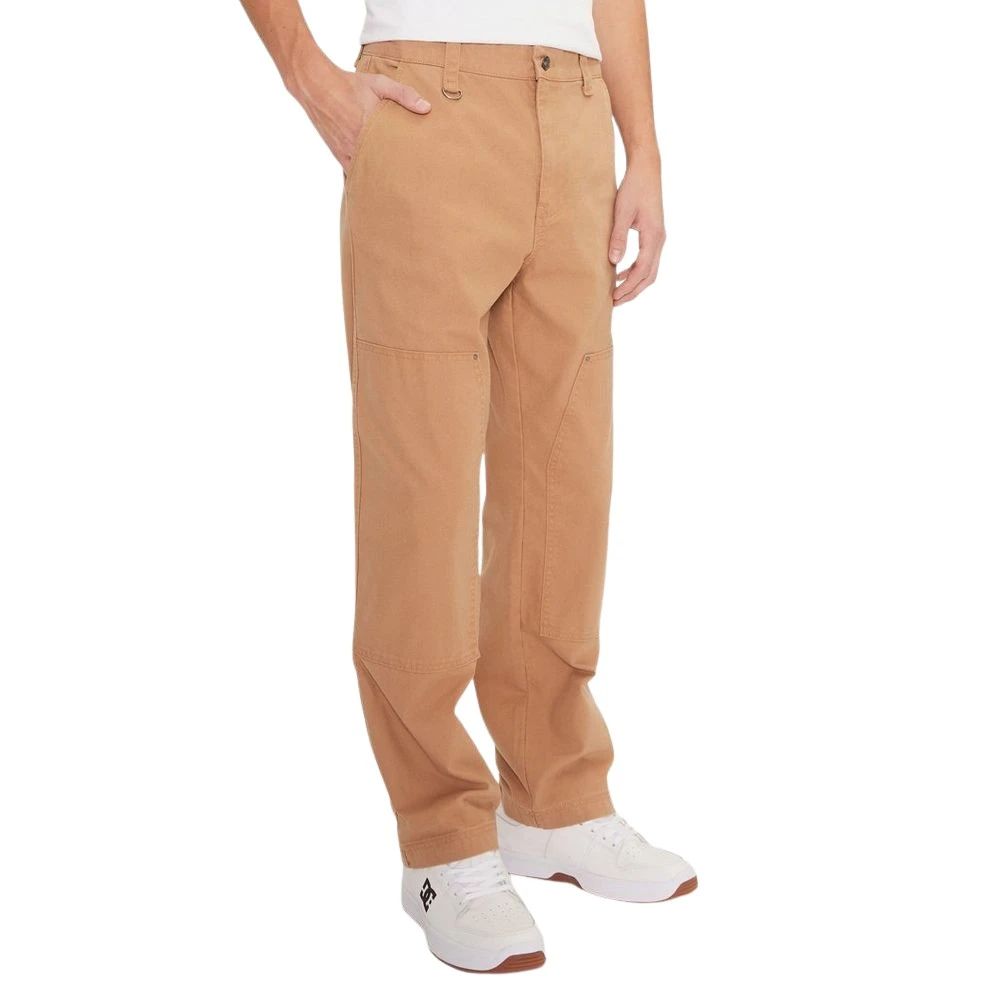 Champion Mannelijk Bruin Broeken Heren, L, Katoen, Rechte Broek