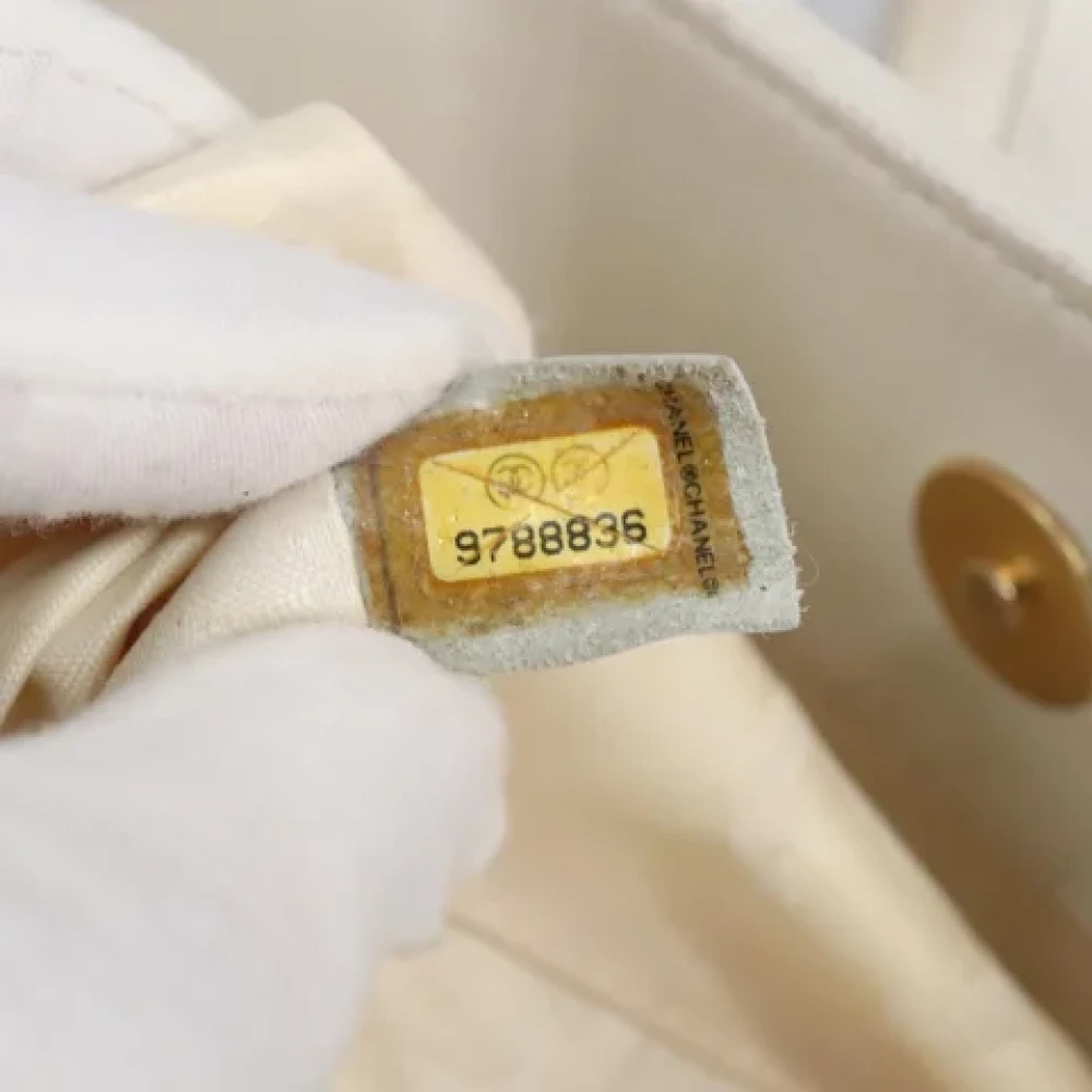 Chanel Vintage Pre-owned Canvas totes Yellow Dames