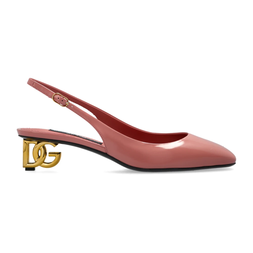 Dolce & Gabbana Women's Pink Heeled Shoes - Pumps - 3 Uk - Shoes