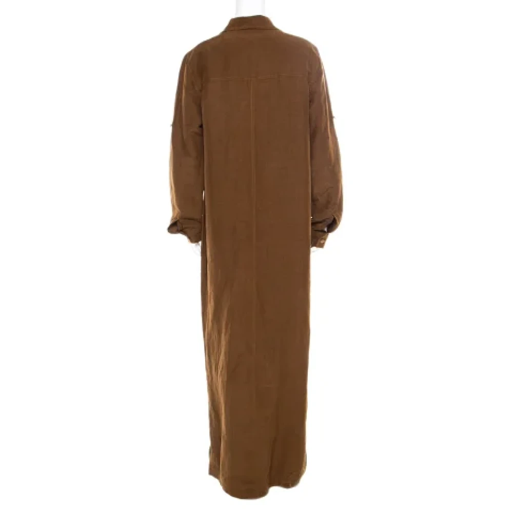 Michael Kors Pre-owned Fabric dresses Brown Dames