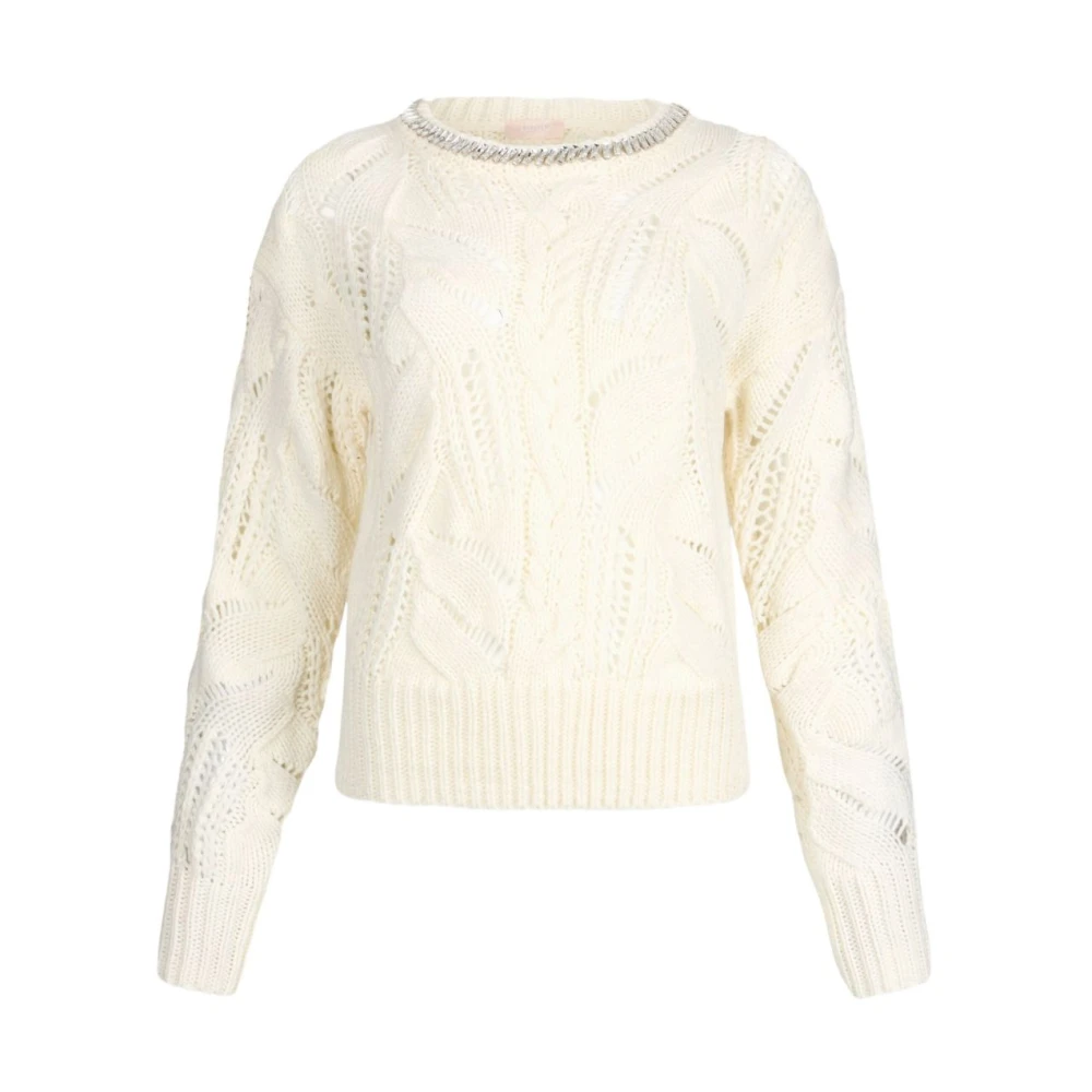 Liu Jo Donna Bianco Maglie, L, New,