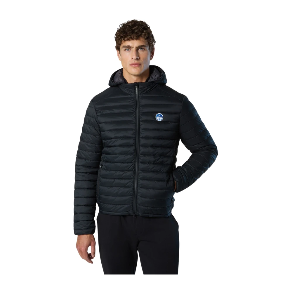 North Sails Men's Black Winter Jackets, 2XL, Zephyr Jacket