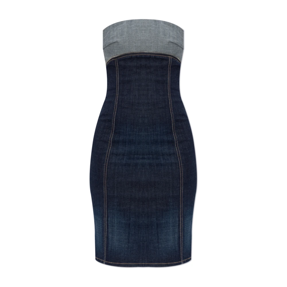 Dsquared2 Denim jurk Blue Dames