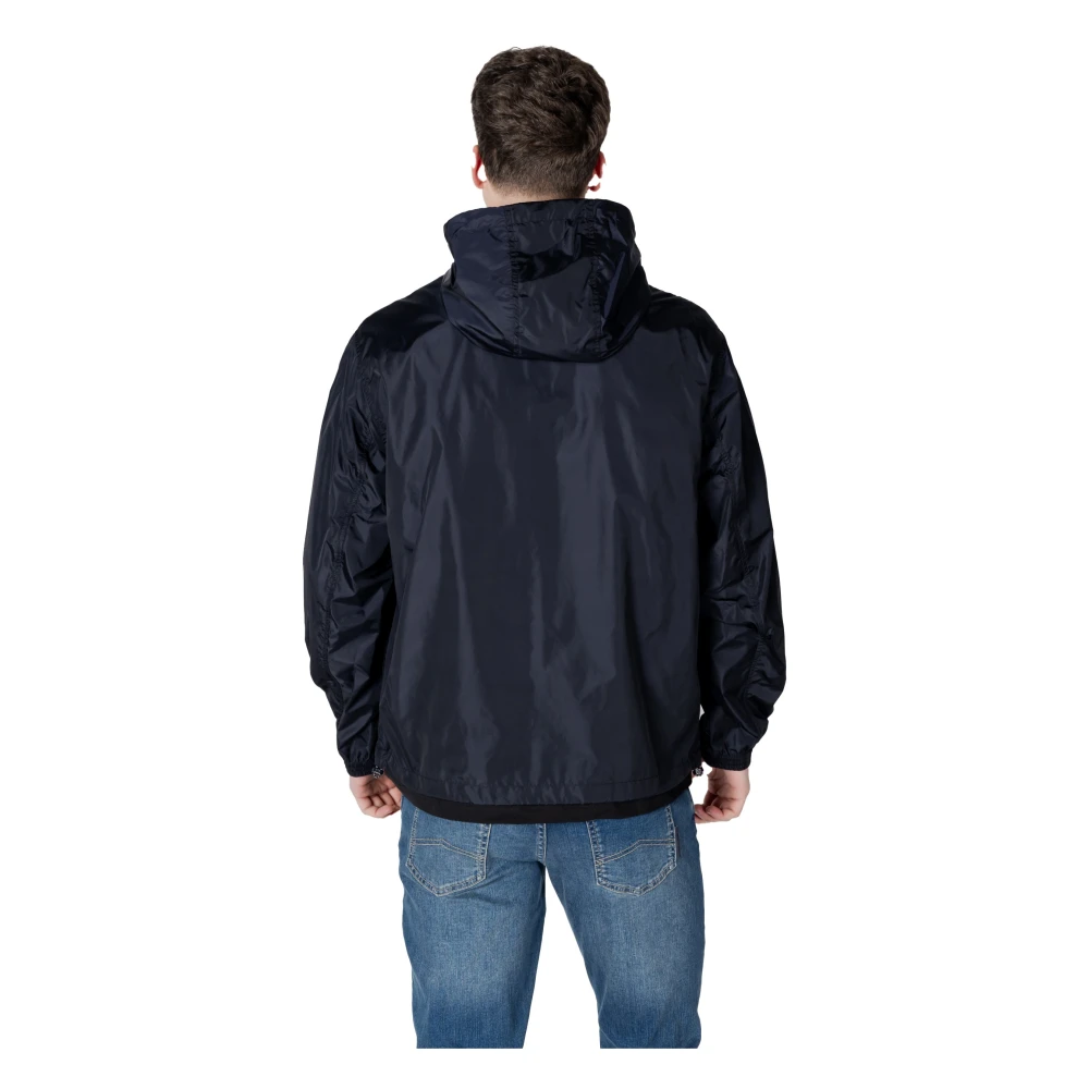 Armani Exchange Box Logo Jas Blue Heren