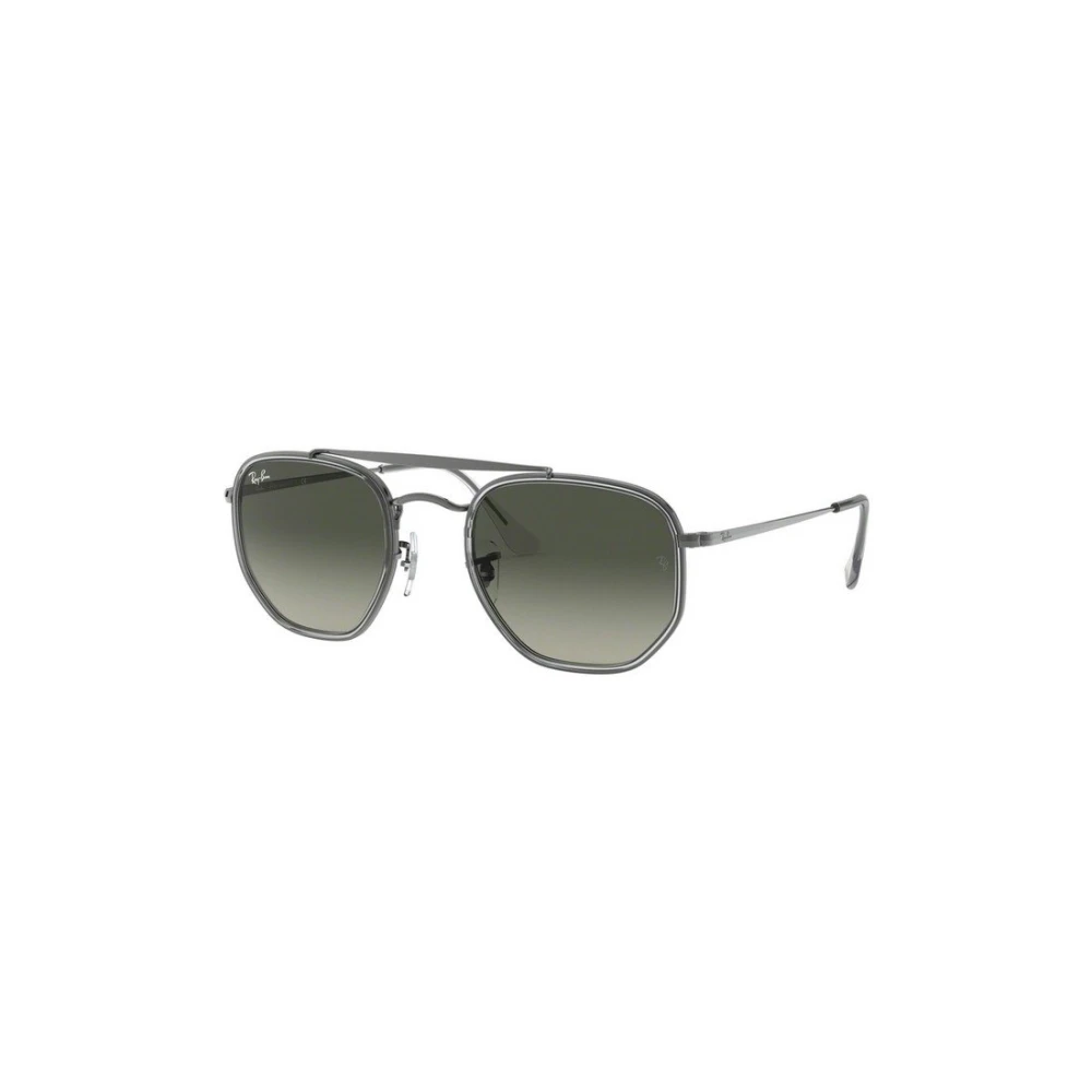 Ray - Ban Unisex Grey Rb3648m The Marshal Ii 004/71 Sunglasses Metal Geometric Normal Shaded - Image 4