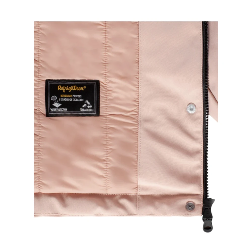 RefrigiWear Stijlvolle Winterjas Pink Dames