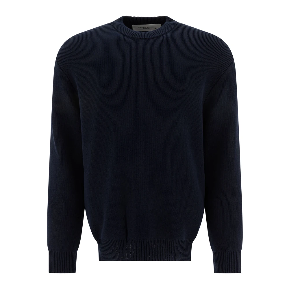 Golden Goose Men's Blue Clothing Knitwear Aw25