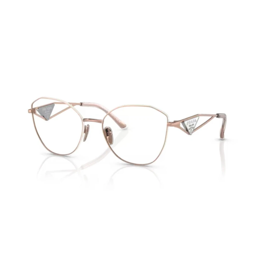Prada Unisex Yellow Pr 52Zv Optical Frame - Glasses - 55 Mm - Accessories