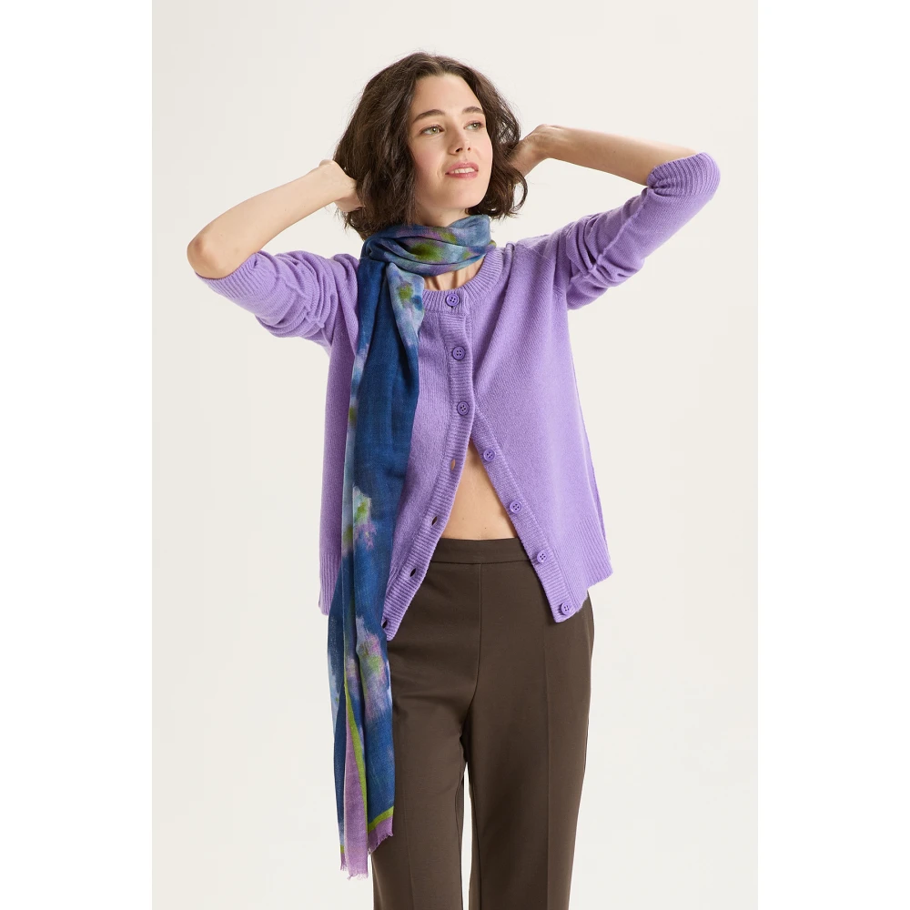 Maliparmi Cardigan Purple Dames