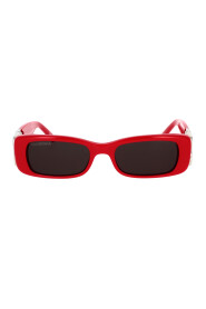 Vintage-inspirierte rechteckige Sonnenbrille