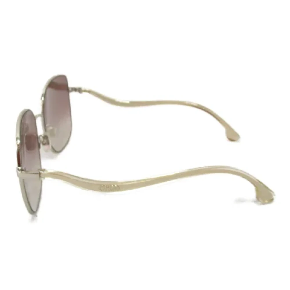Jimmy Choo Pre-owned Plastic sunglasses Brown Dames