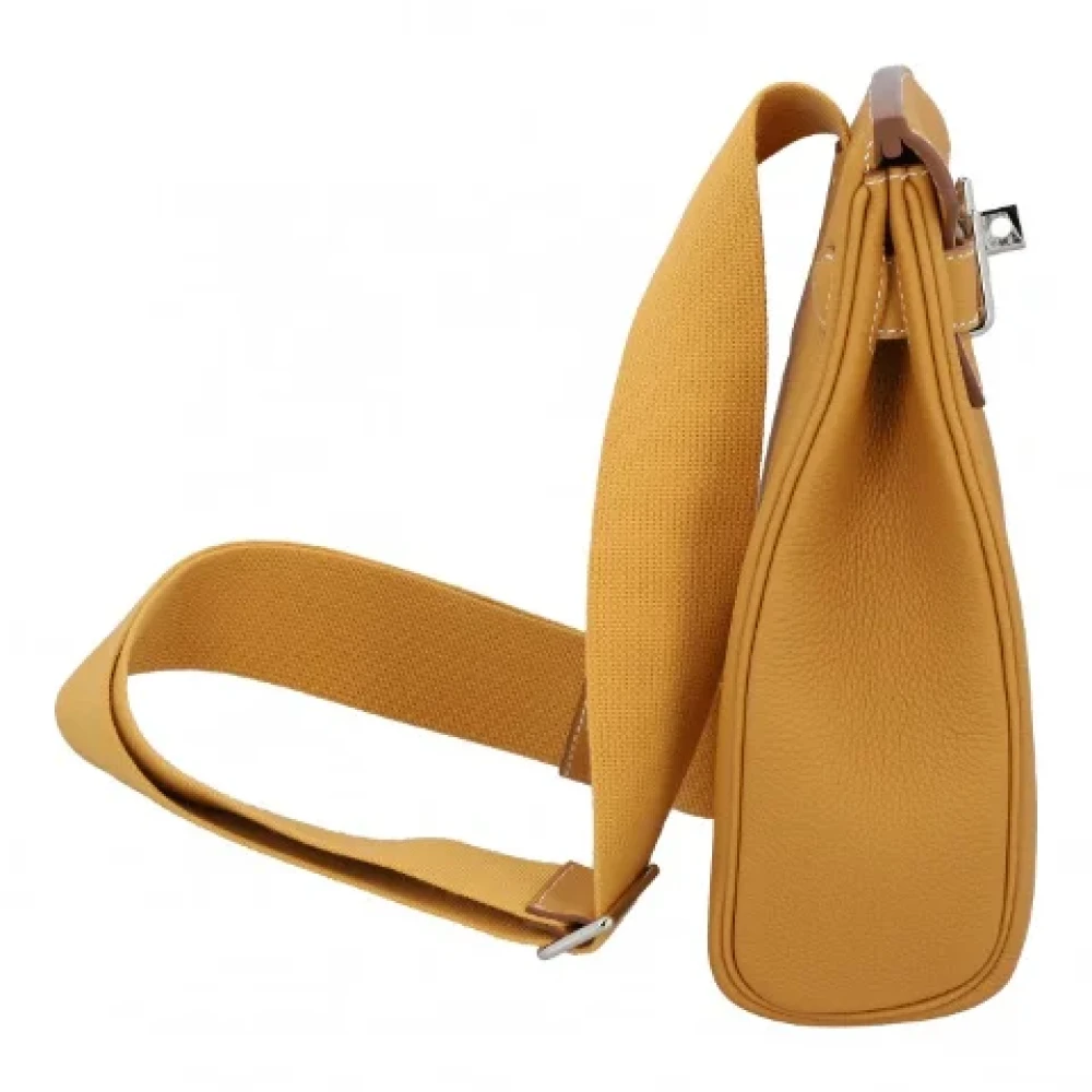 Hermès Vintage Pre-owned Leather shoulder-bags Brown Dames