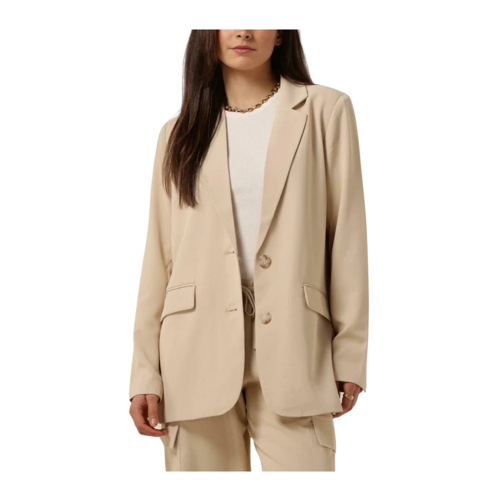 Nukus Elegante Margot Blazer Beige Dames