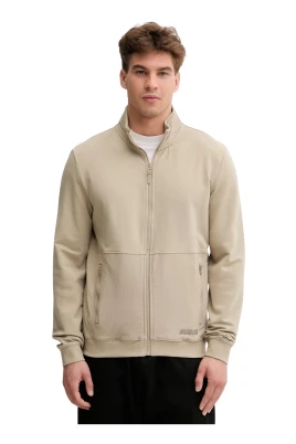 Hel dragkedja sweatshirt