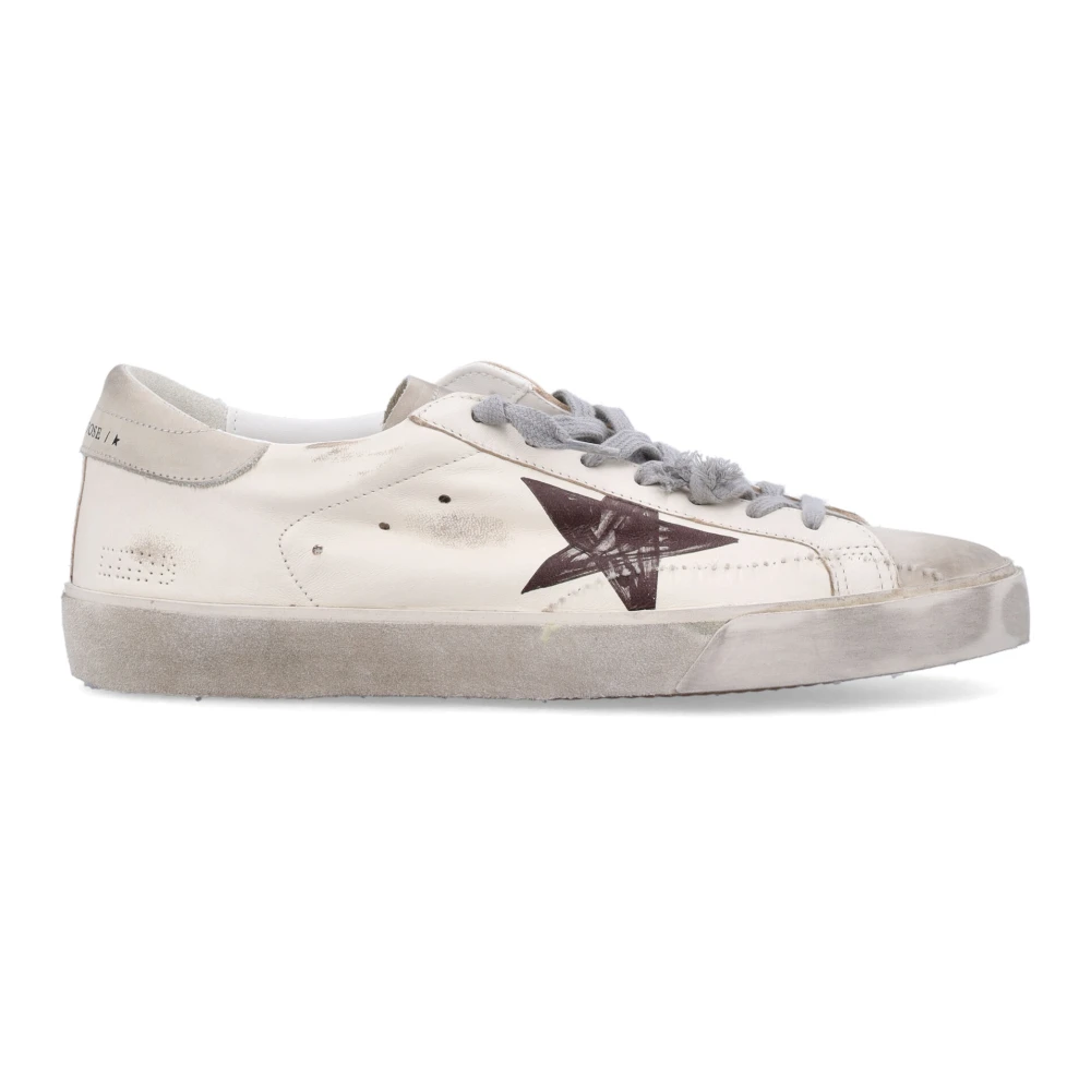 Golden Goose Vintage Star Lace-Up Sneakers Heren Schoenen Wit