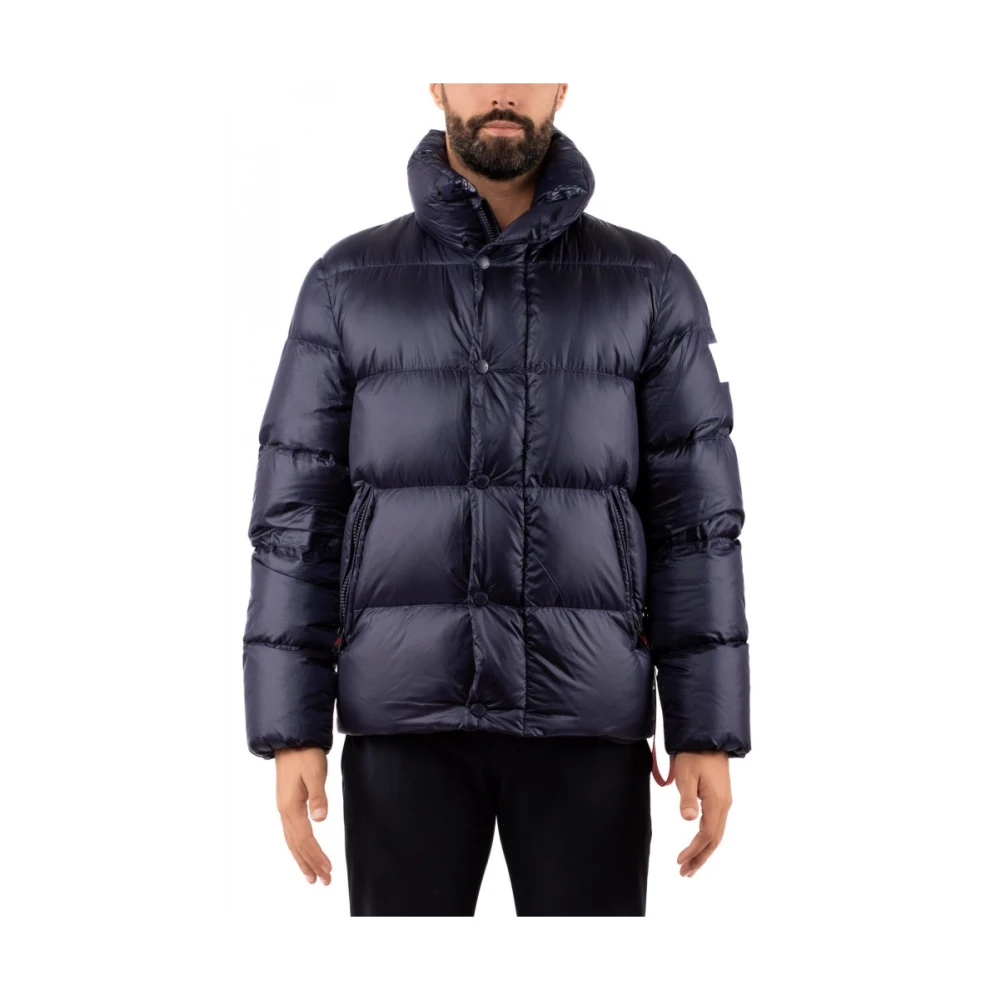 Afterlabel Stijlvolle Blousonjas Blue Heren