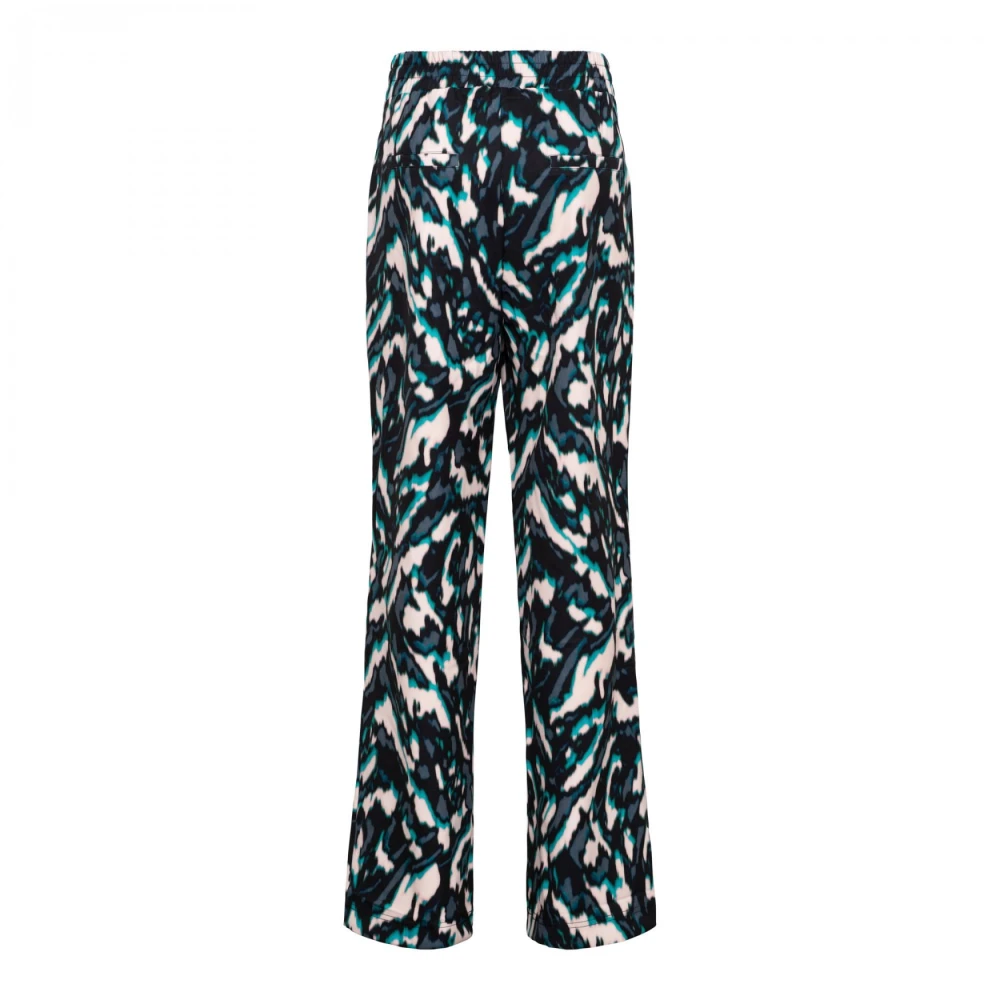 &Co Woman Wijde Broek Zomerse Stijl Multicolor Dames