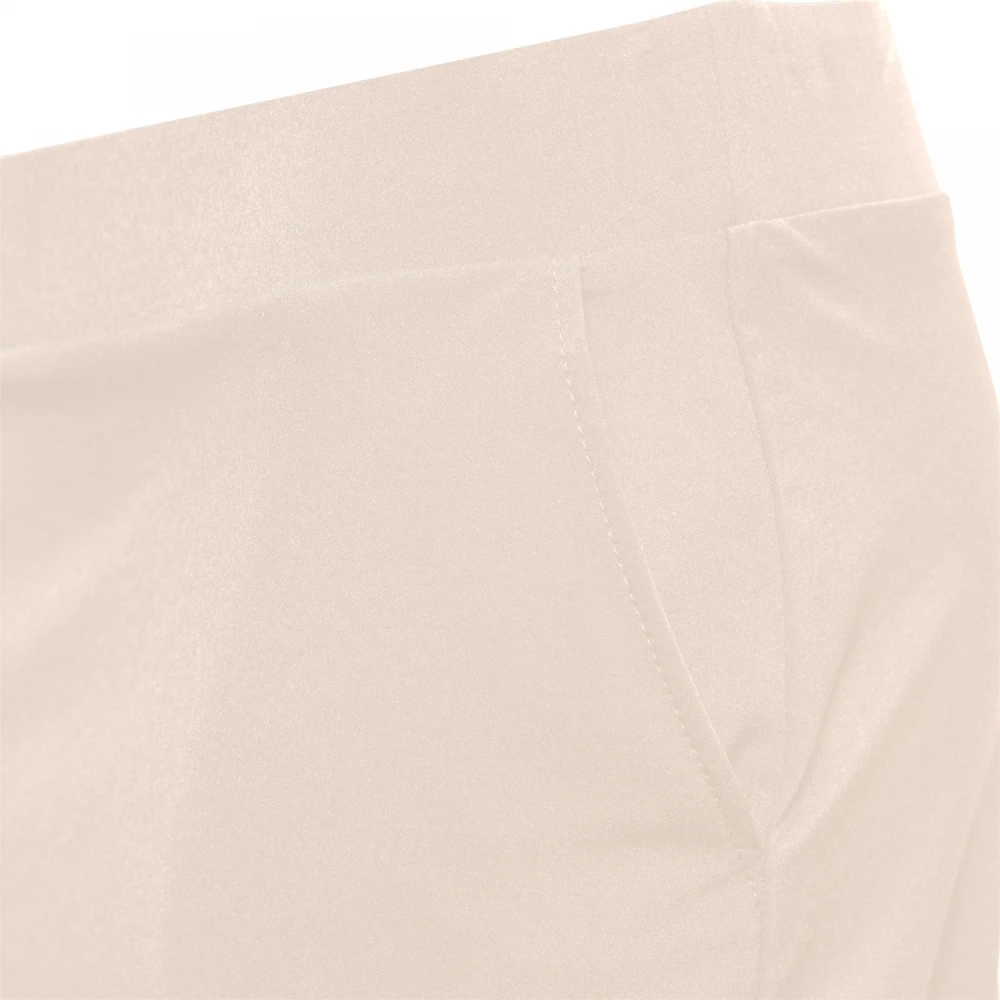 &Co Woman Minirok met ruches en hoge taille Beige Dames