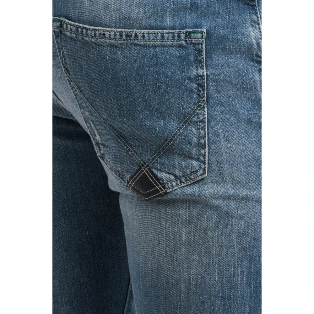 Roy Roger's Denim Stretch Star Jeans Blue Heren