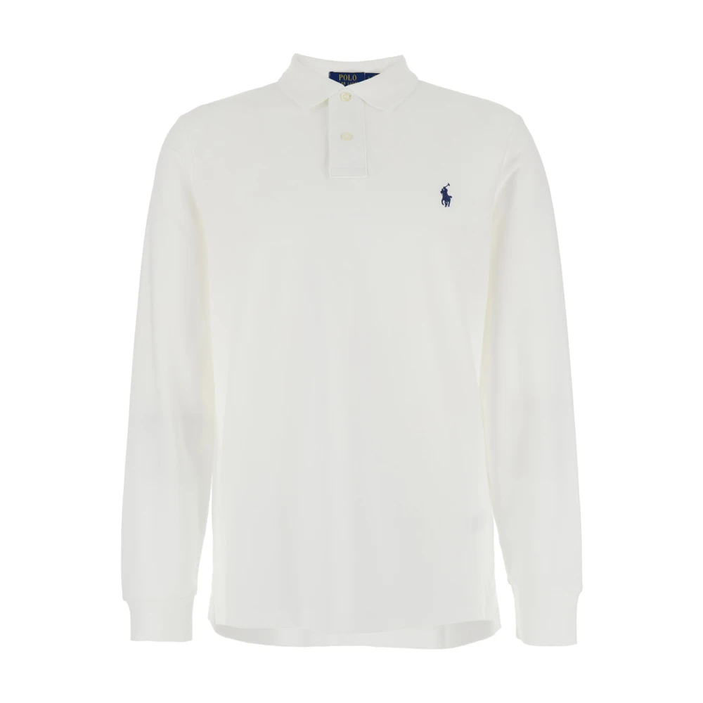 Polo Ralph Lauren Klassieke witte poloshirt met pony White Heren