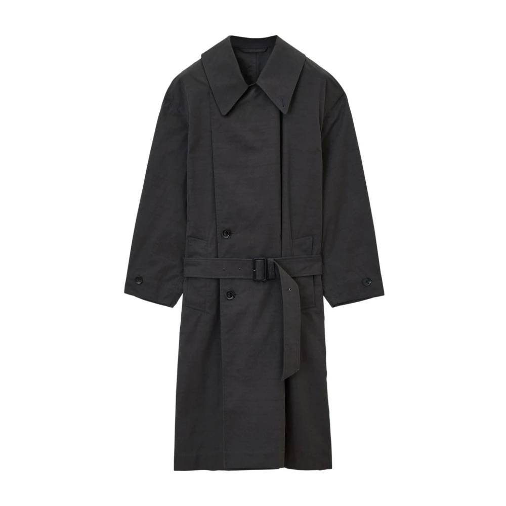 Lemaire Tibetaanse Trench Coat Black Dames