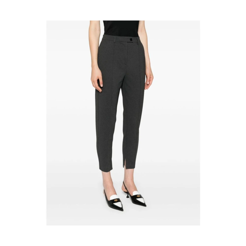 pinko Smal Gesneden Broek met Zakken Gray Dames