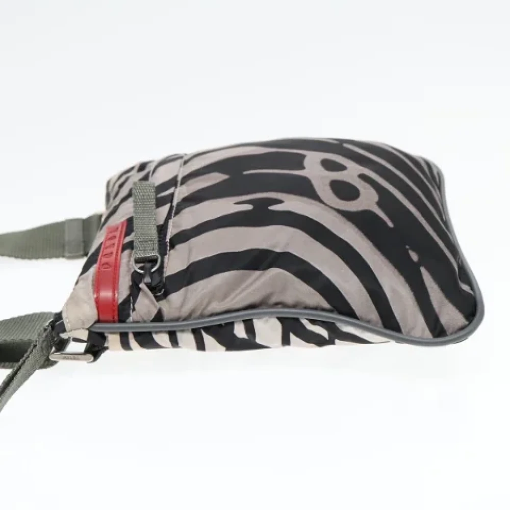 Prada Vintage Pre-owned Fabric prada-bags White Dames