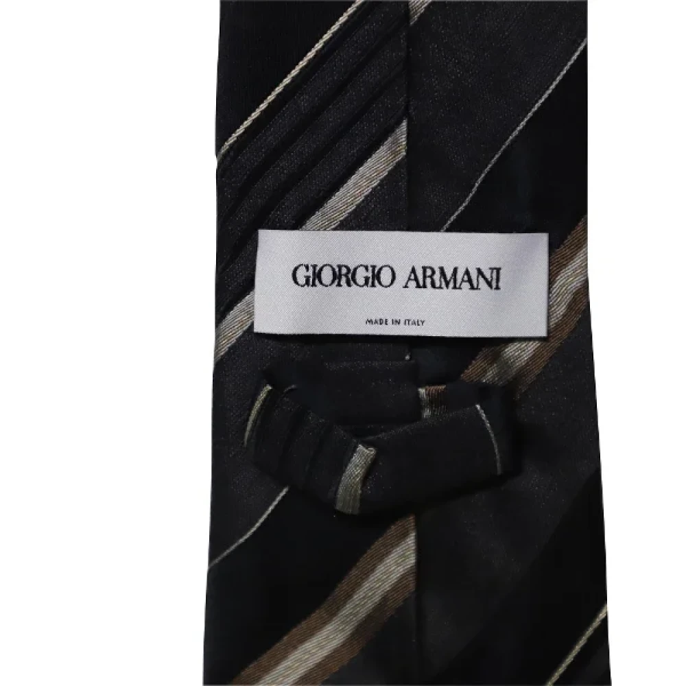 Armani Pre-owned Silk home-office Multicolor Heren